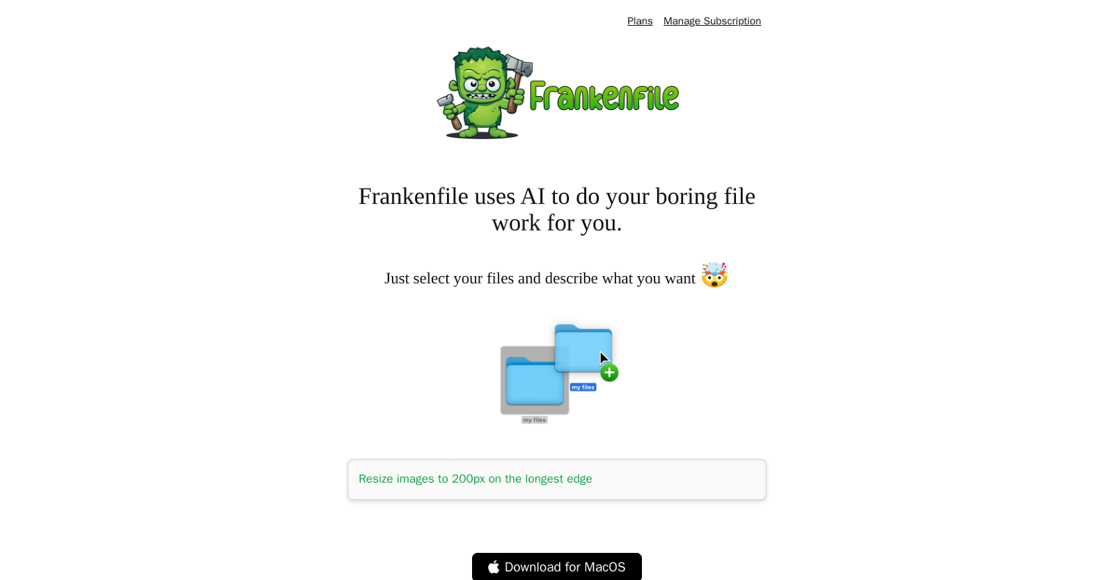 Frankenfile image