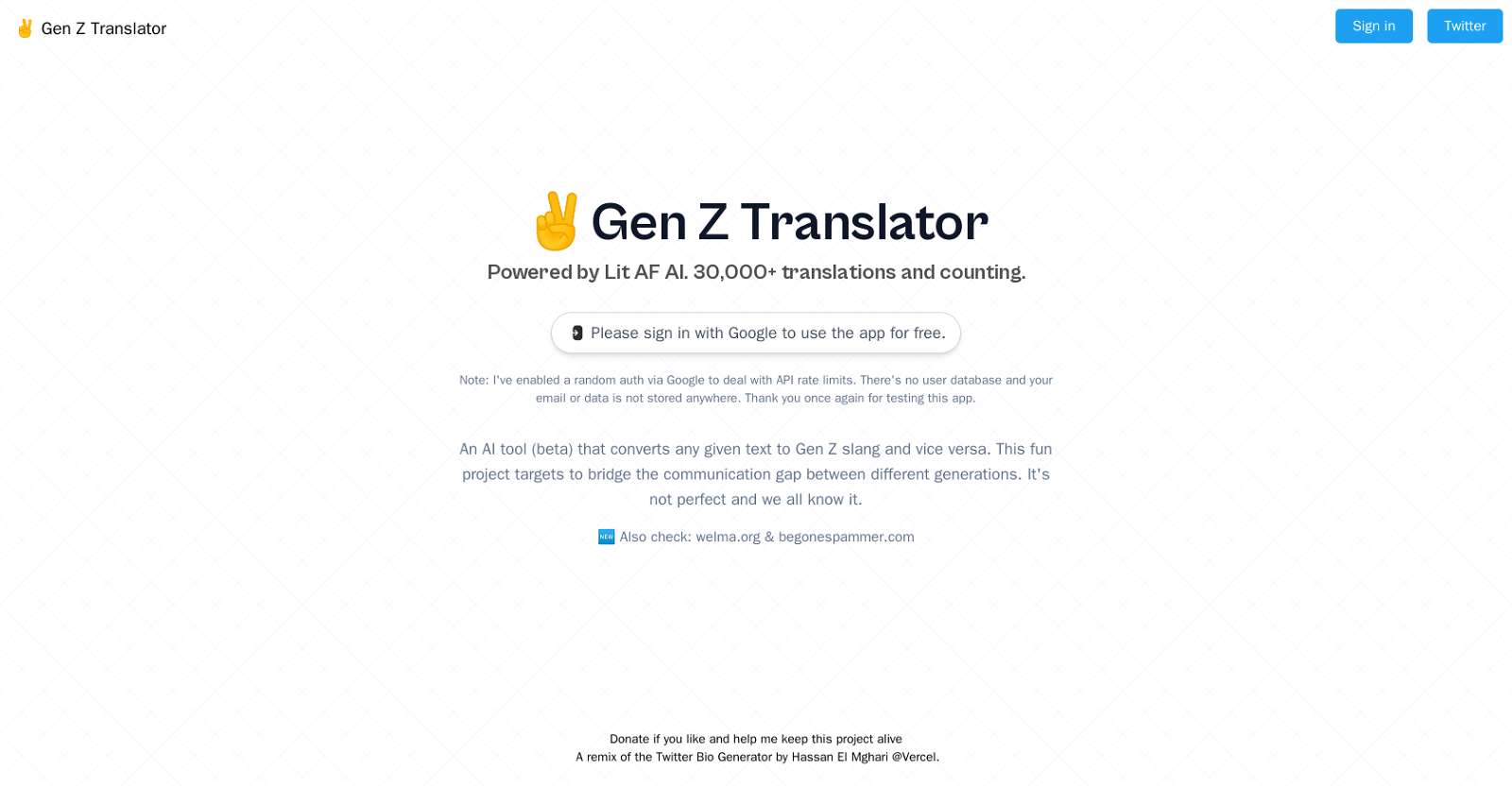 Gen Z Translator image