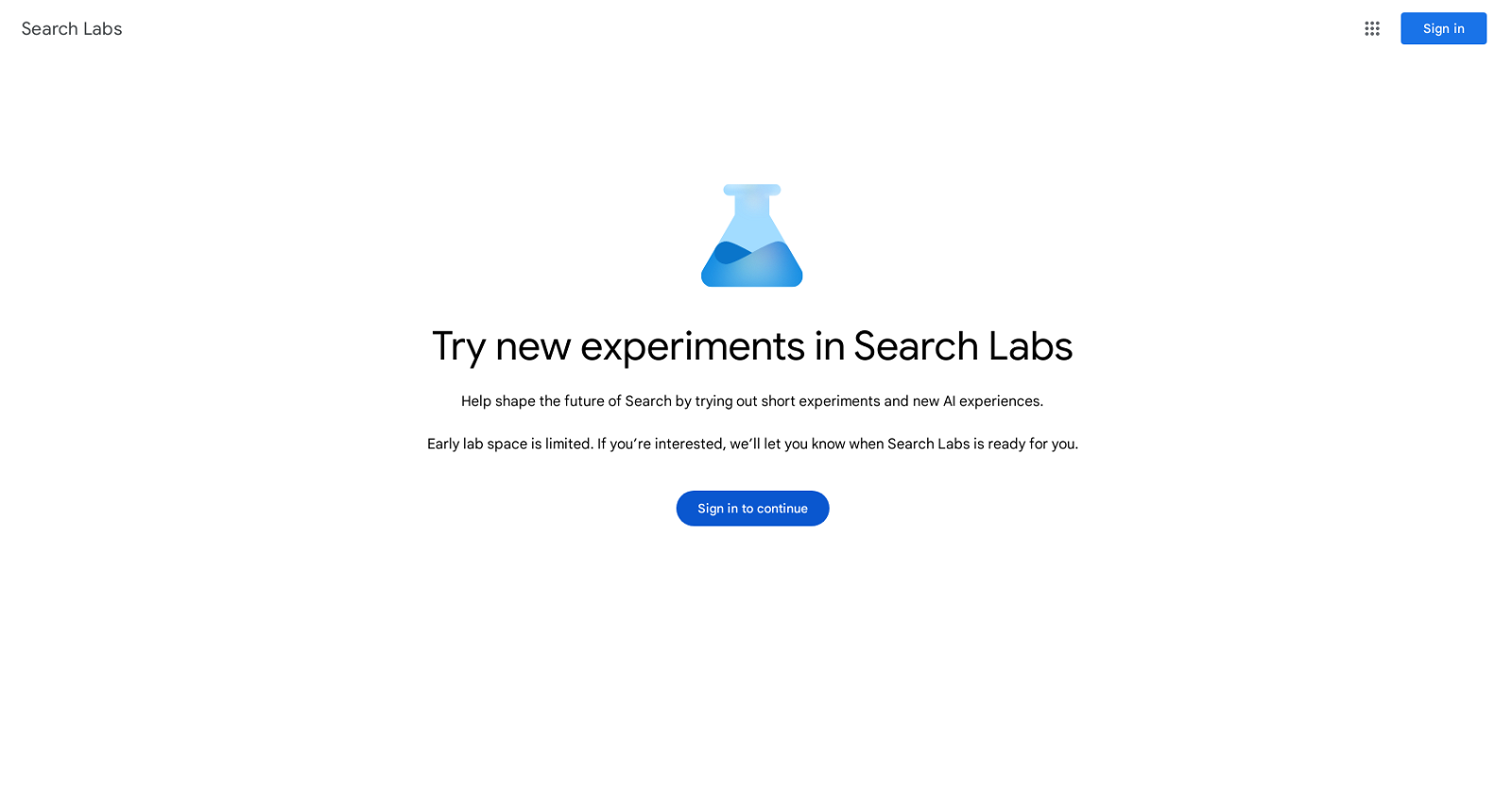 Google Search Labs image