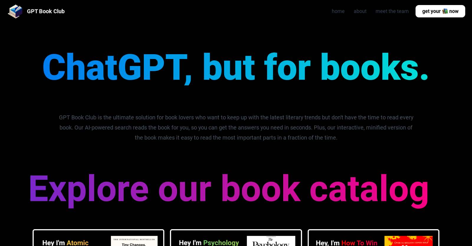 GPT Book Club image