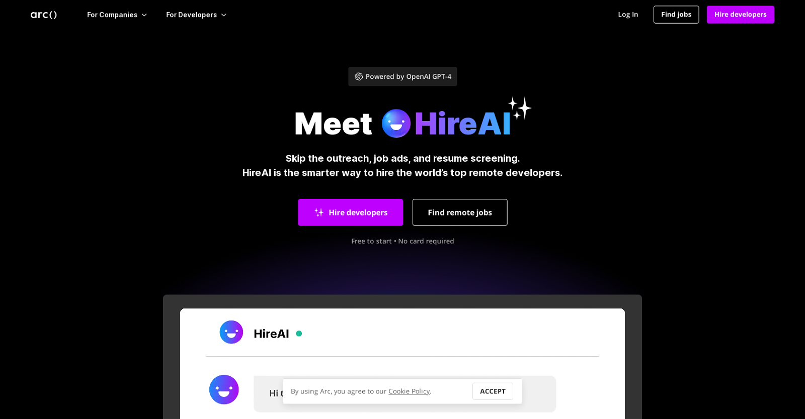 Hire AI image