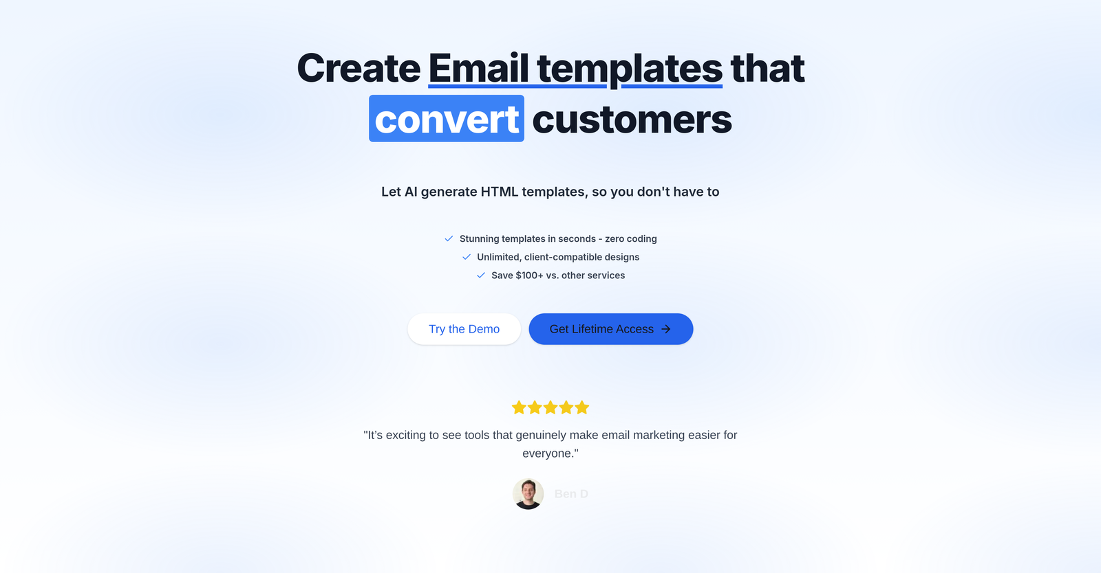 HTML Email image