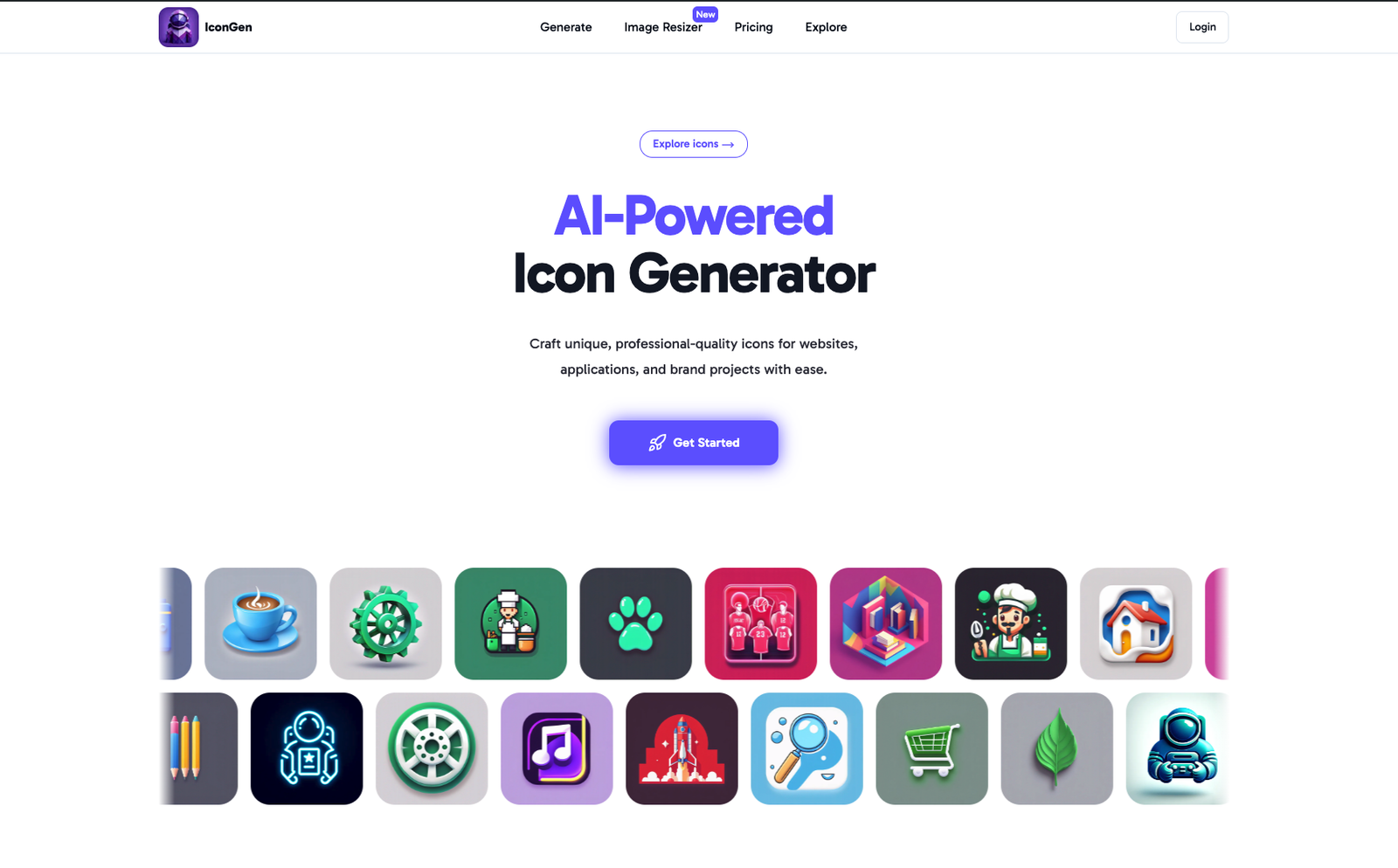 Icon Generate image