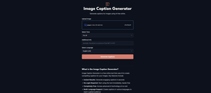 Image Caption Generator