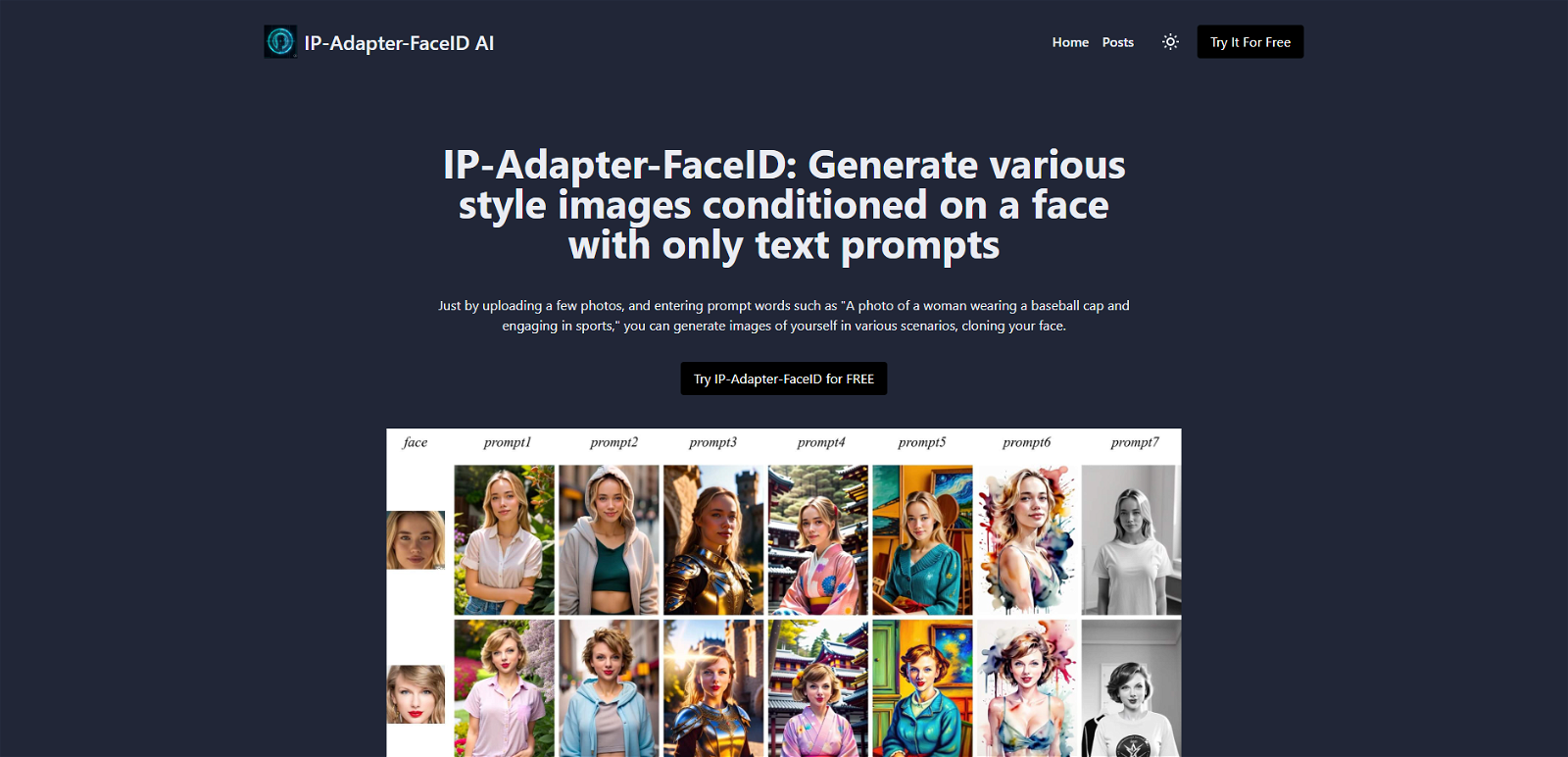 IP Adapter FaceID image