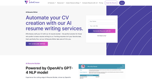 Jobscruze AI Resume Writer