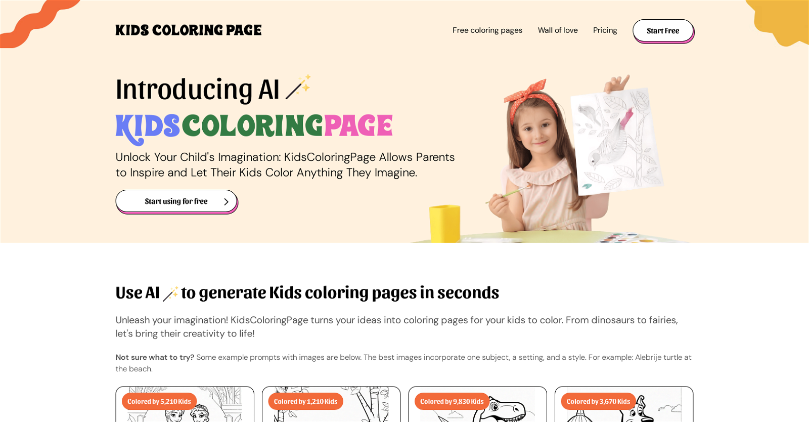 KidsColoringPage image