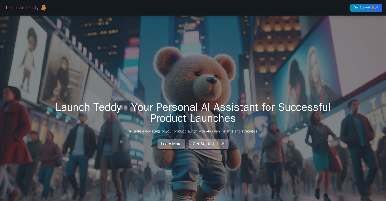 Launch Teddy image