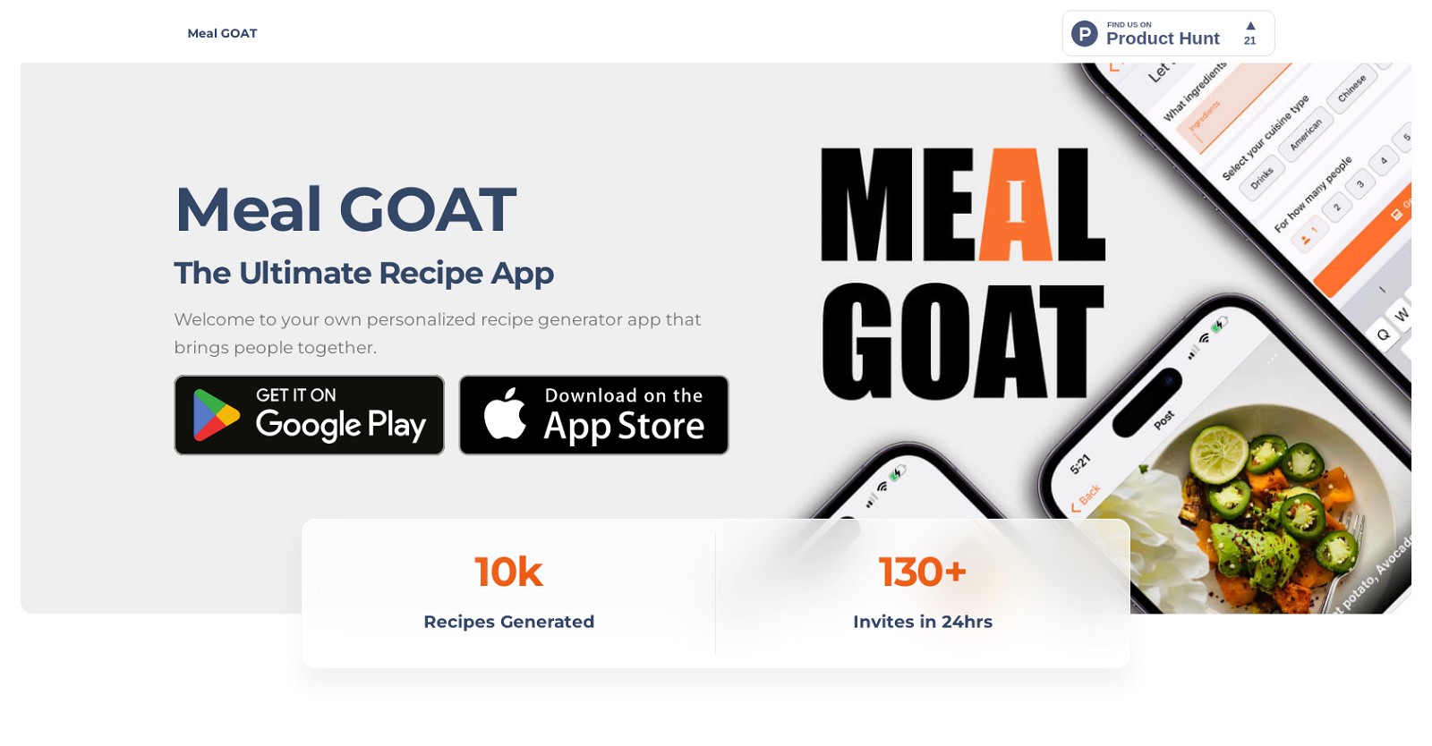 Meal GOAT image