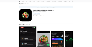 MealSnap: AI meal log journal