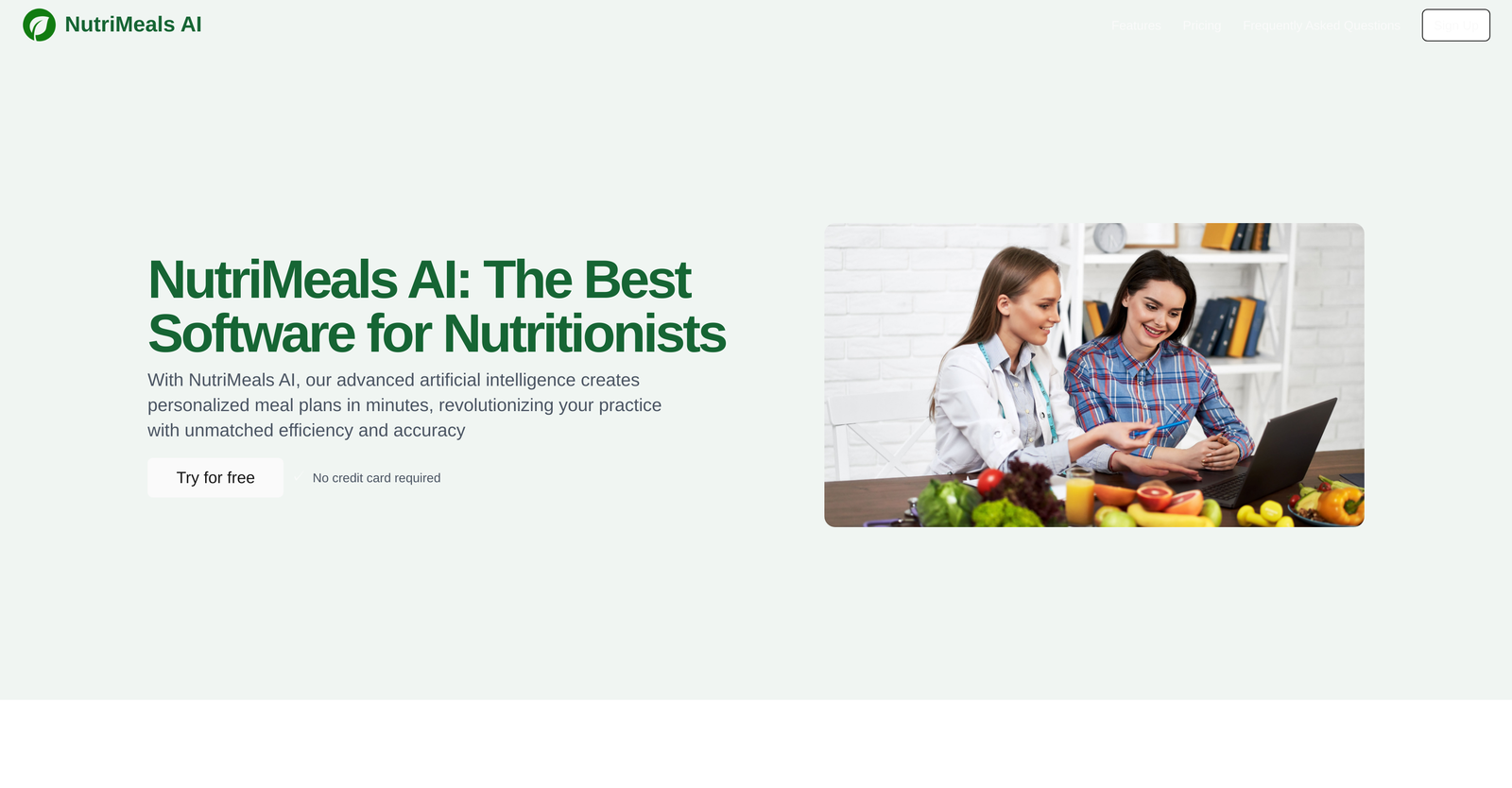 NutriMeals AI image