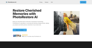 PhotoRestore AI