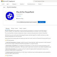 Plus AI for PowerPoint