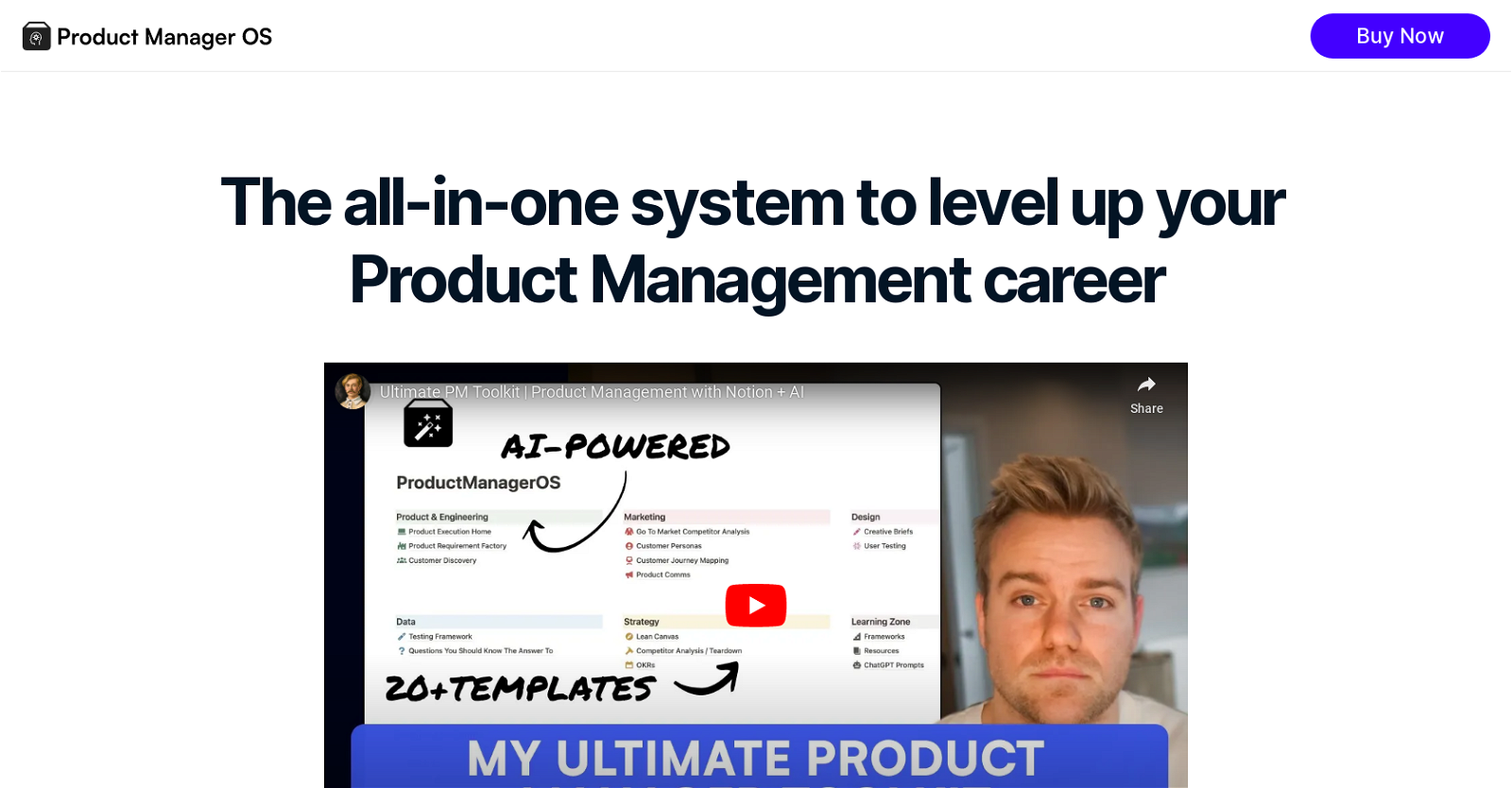 Product Manager OS image