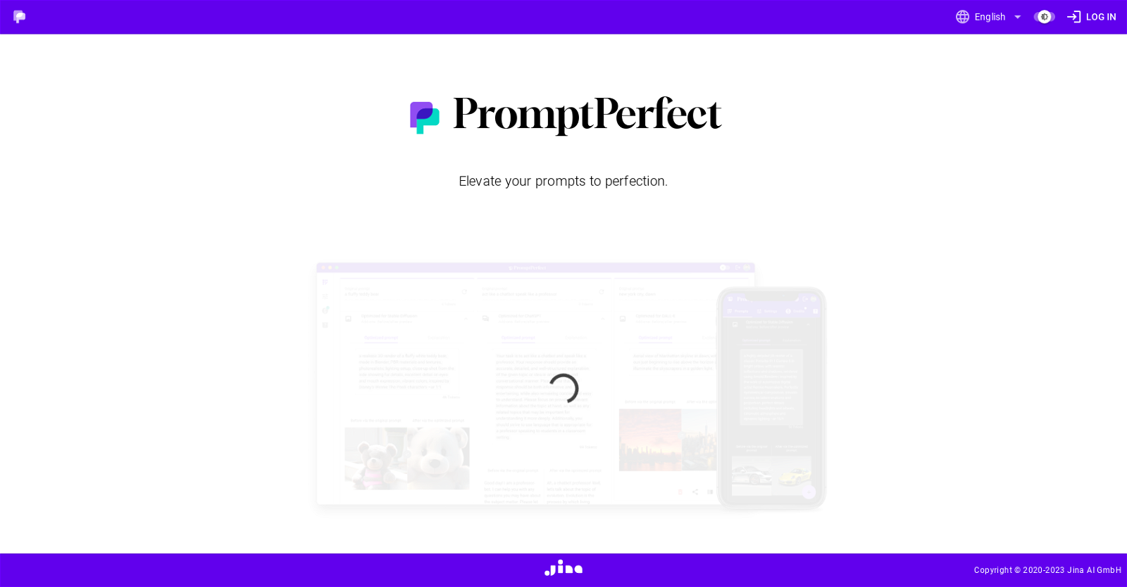 PromptPerfect image