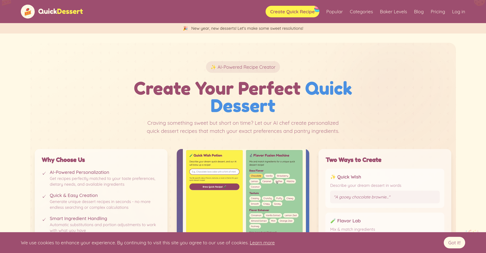 QuickDessert.recipes image