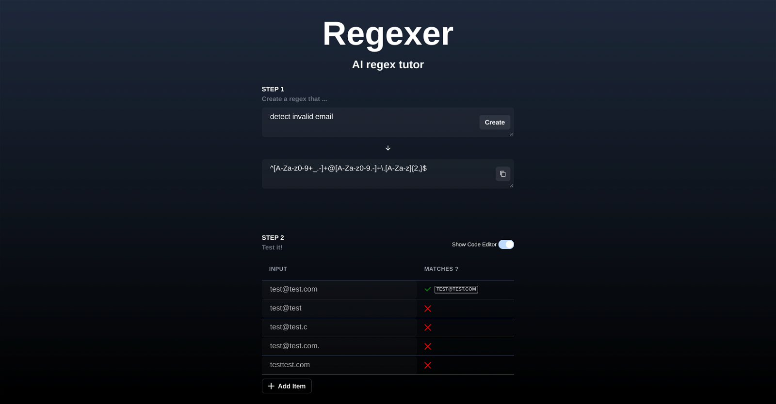 Regexer image