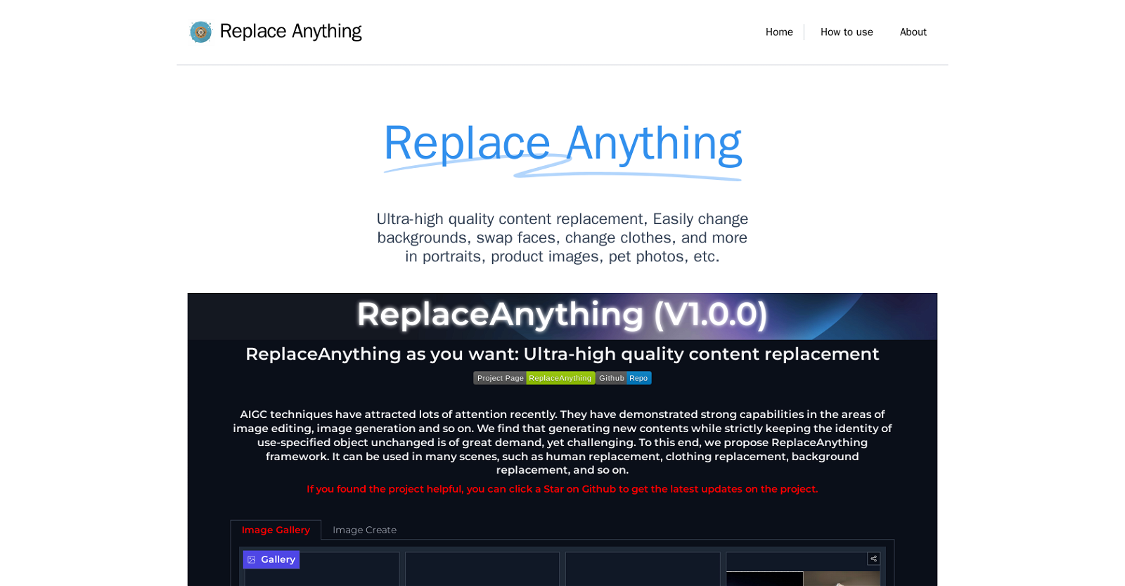 Replace Anything image