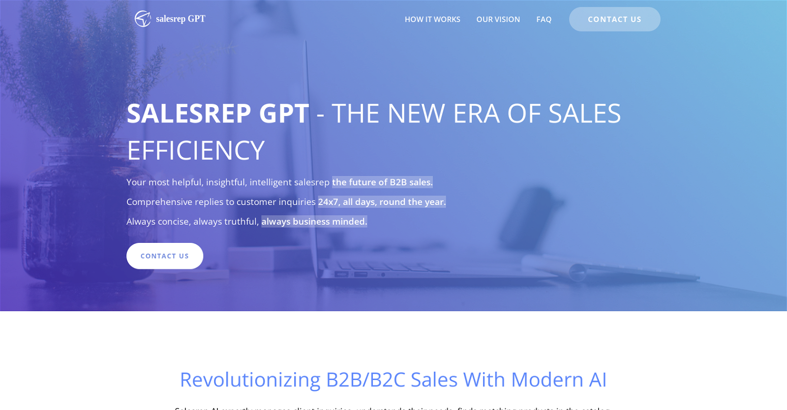 Salesrep GPT image