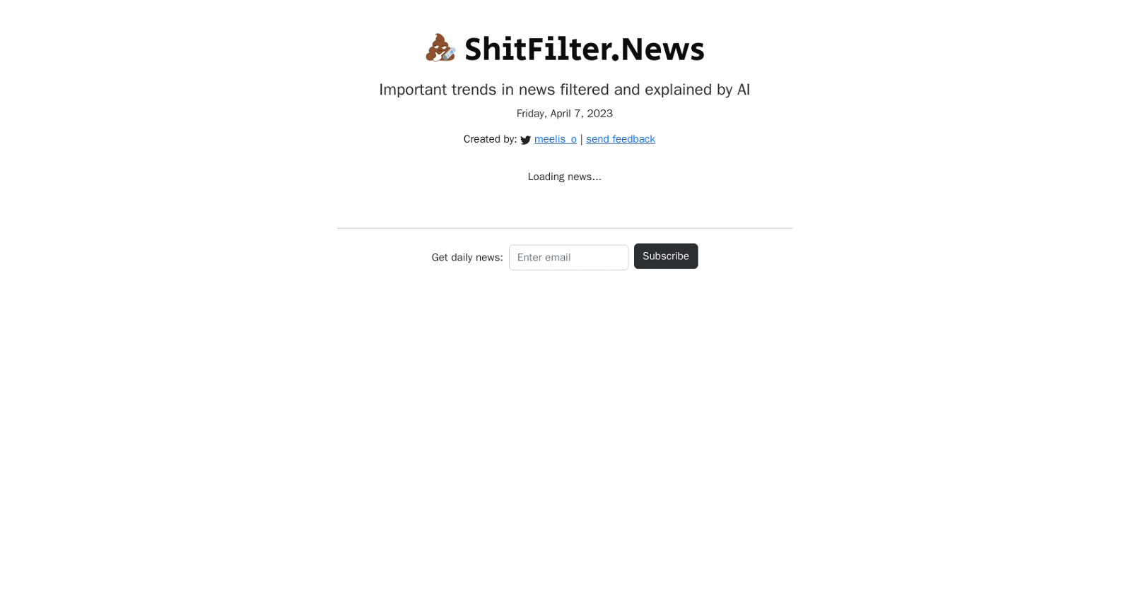 ShitFilter.News image