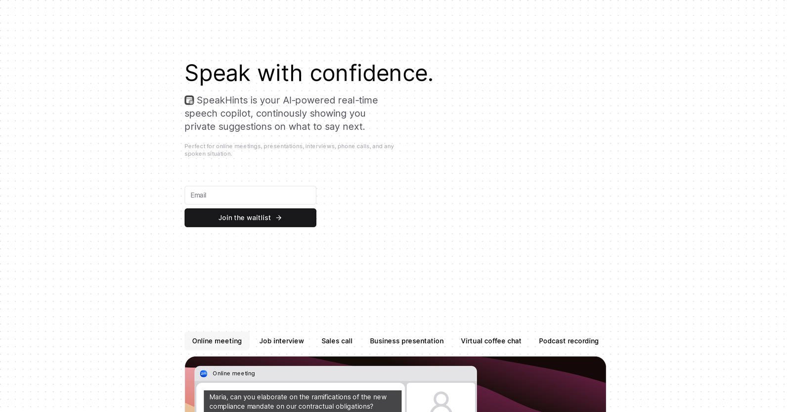 SpeakHints image