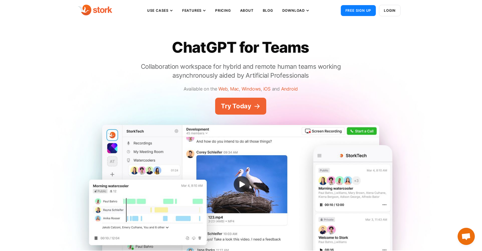 Stork: ChatGPT for Teams image
