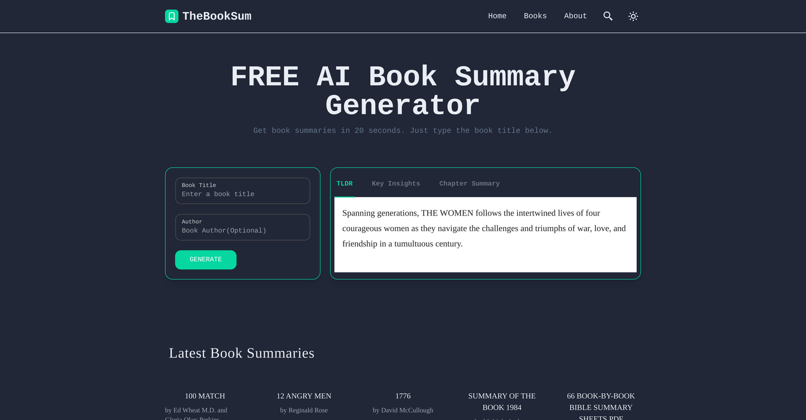 TheBookSum image