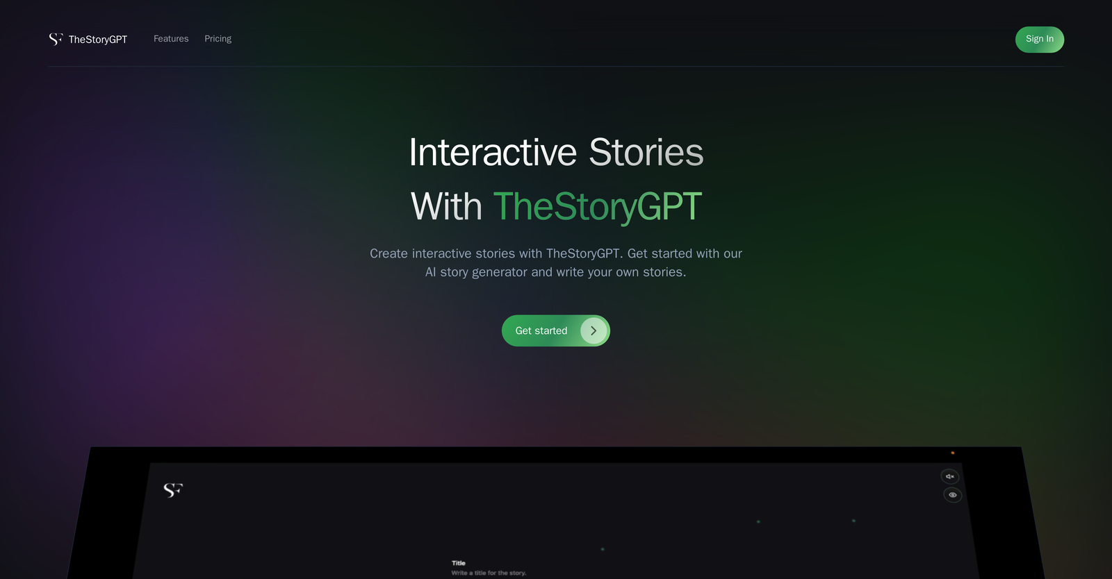 TheStoryGPT image