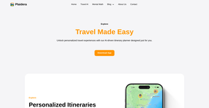 Travel AI by Plaidera