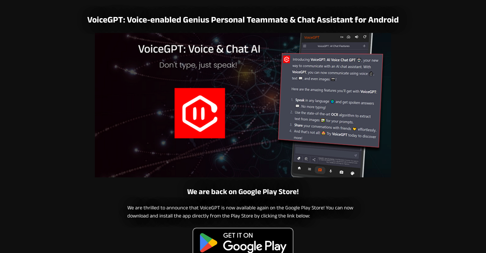 VoiceGPT image