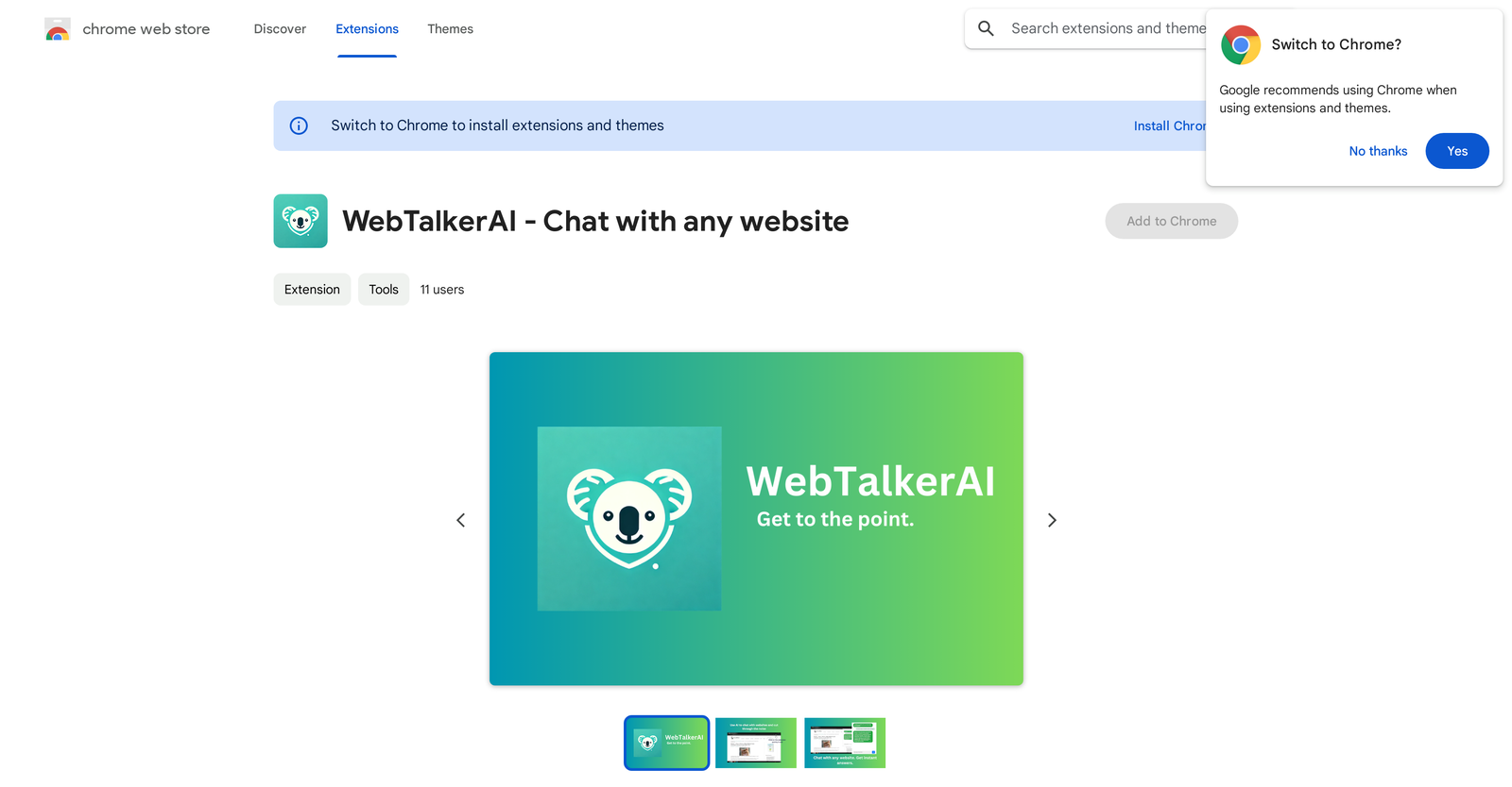 WebTalkerAI image