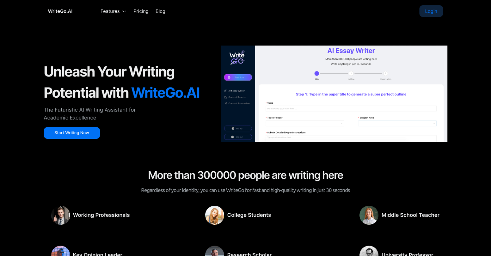 WriteGo image