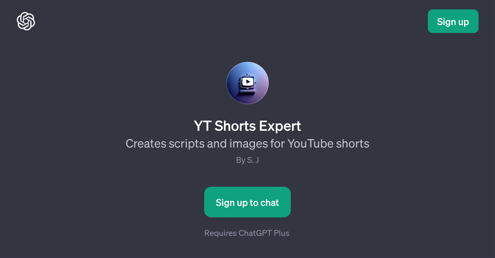 YT Shorts Expert GPT image